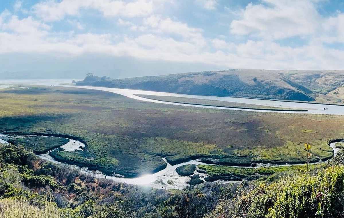 Tomales Bay is a beautiful destination for kayaking